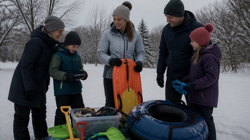 age safety snow storage