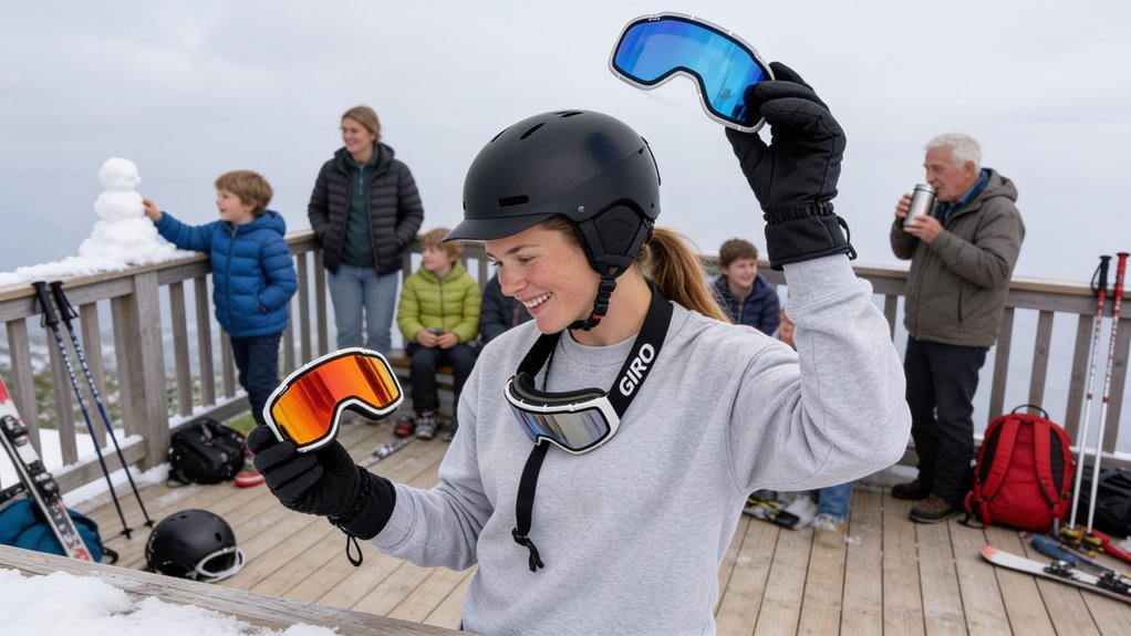best ski goggle lenses