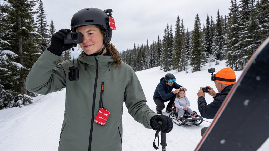 best ski helmet camera mounts