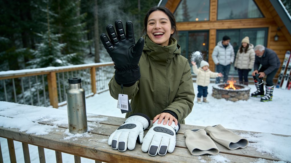 best waterproof ski gloves