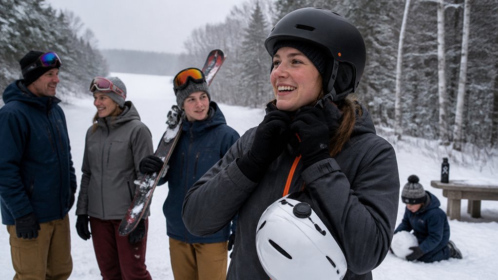big head ski helmet fit