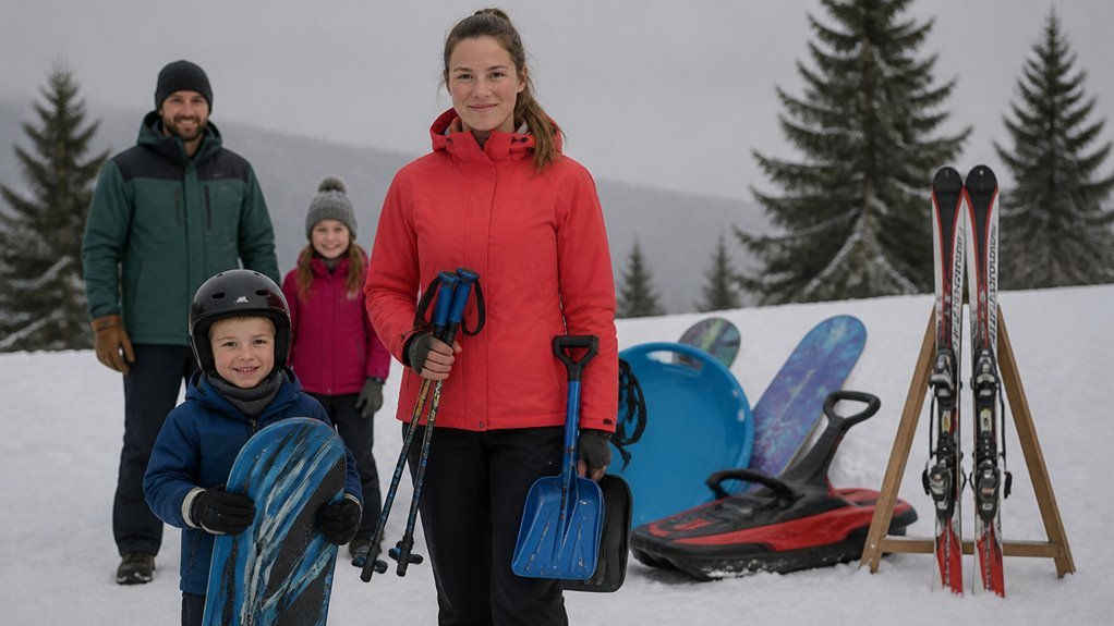 choose safe age appropriate snow toys