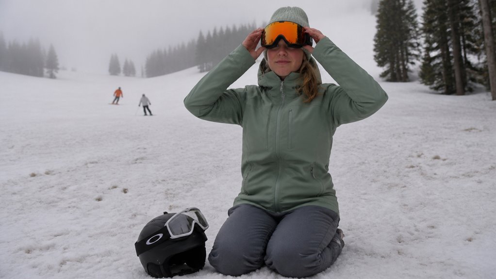 low light ski lens guide