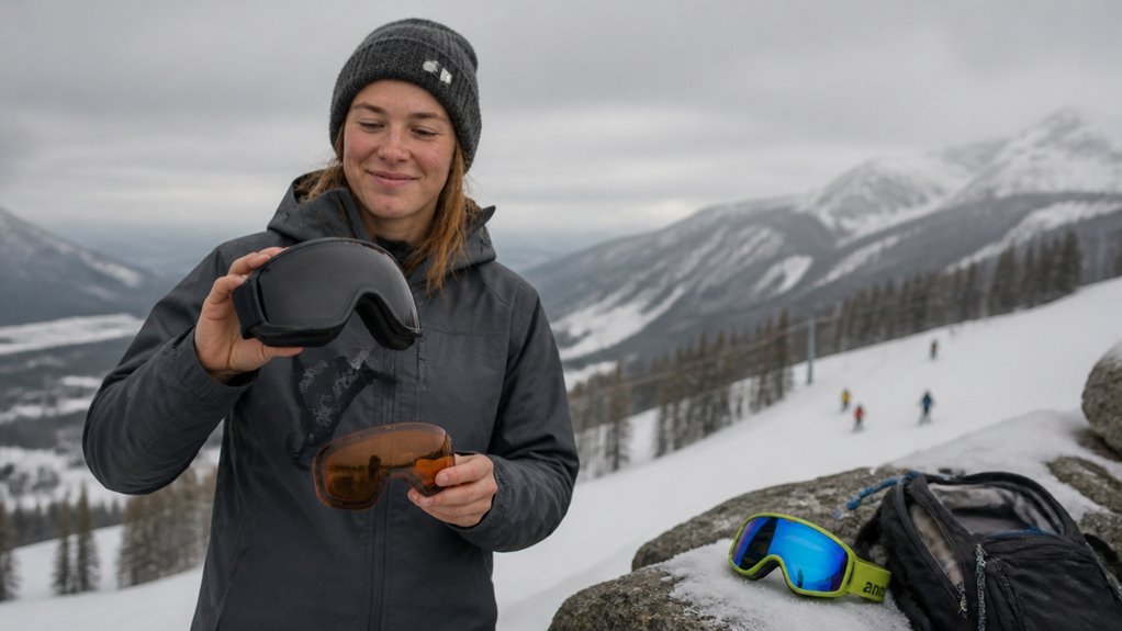 magnetic lens goggle fit factors