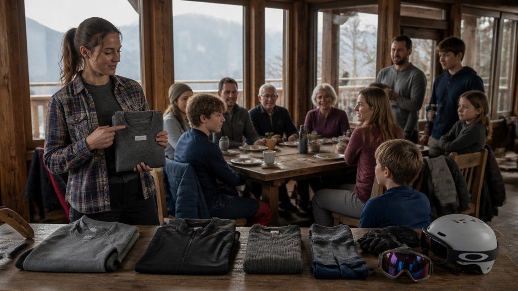 ski base layer factors