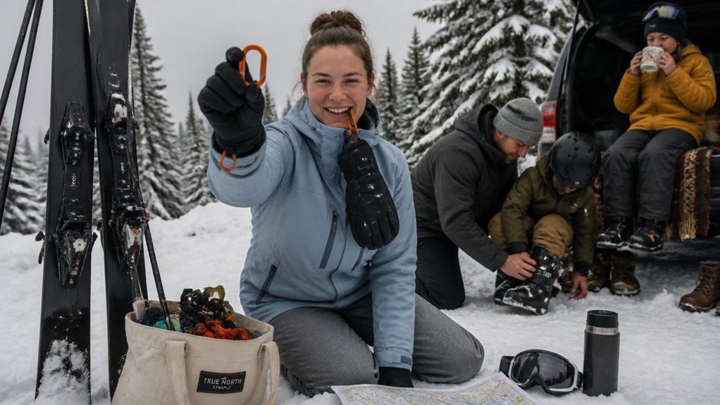 ski glove clip selection criteria
