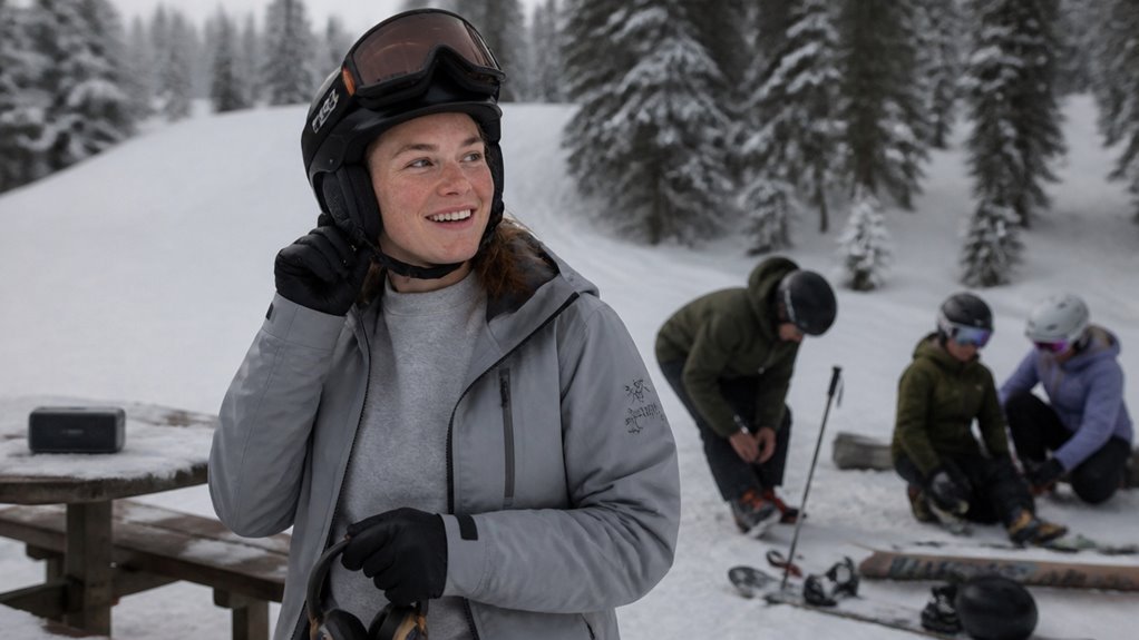 ski helmet audio fit factors