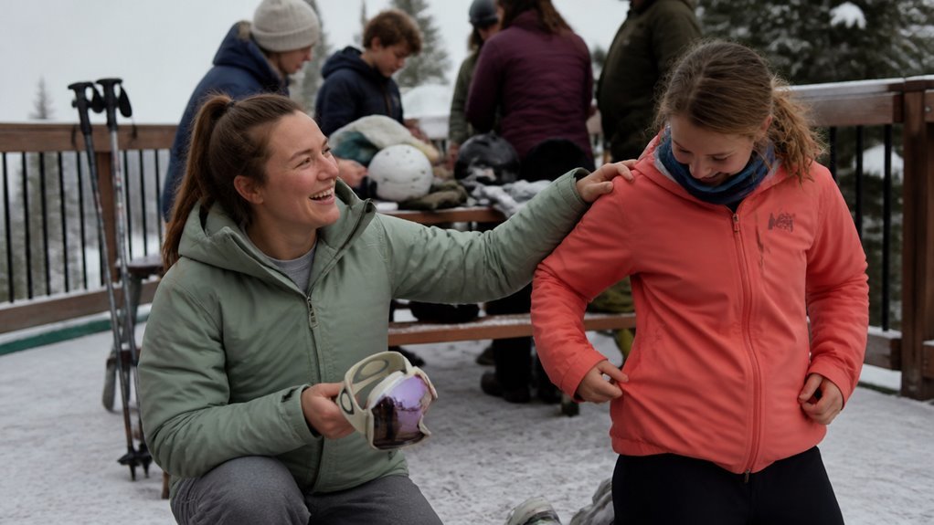 ski jacket features for teens