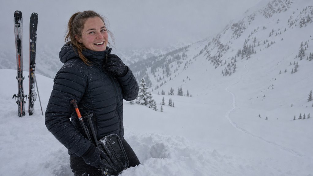 ski jackets powder terrain