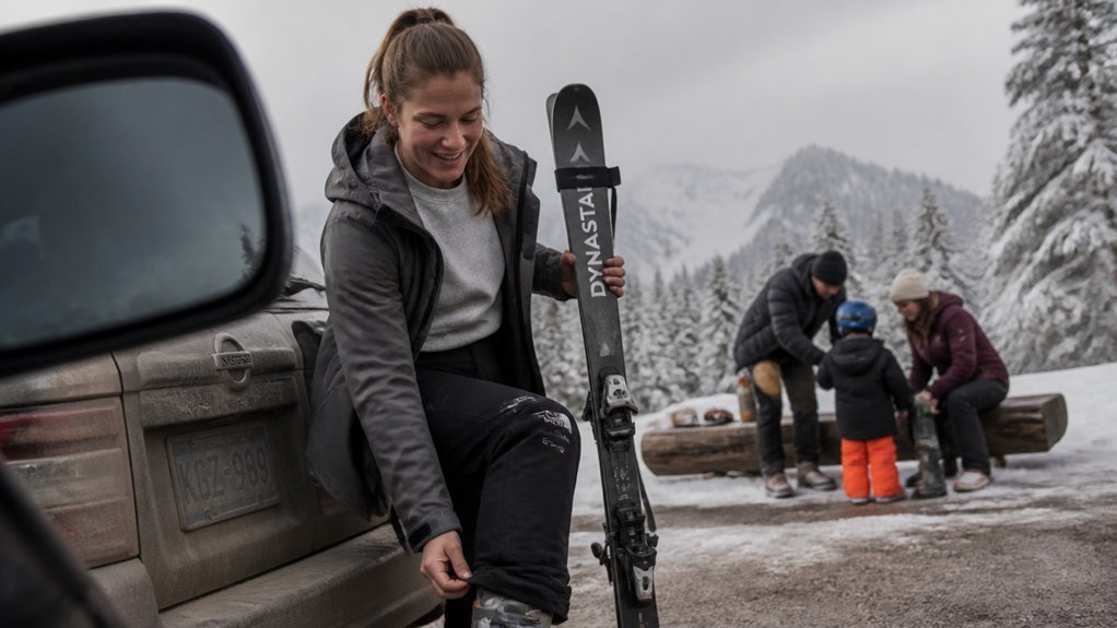 ski pants fit and features