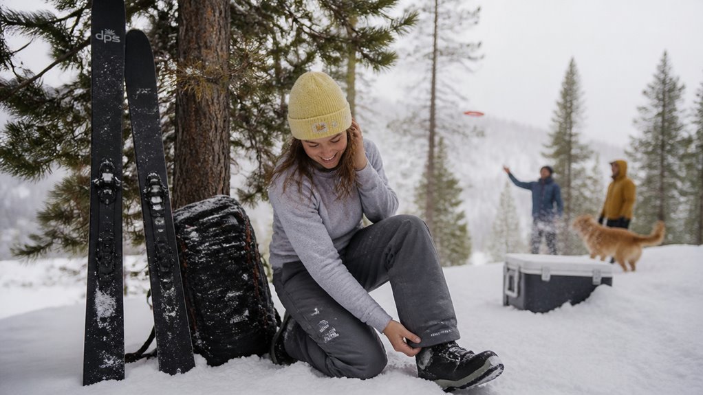 ski pants fit and tech