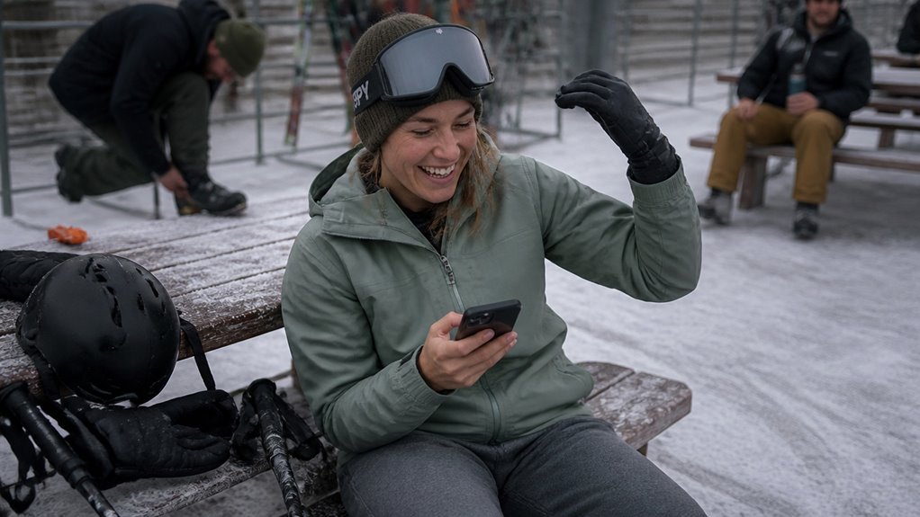 touchscreen ski glove specs